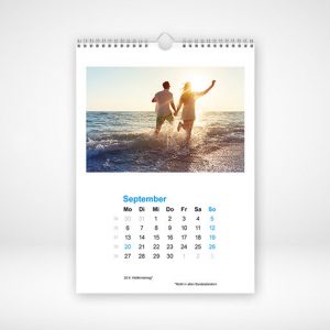 Fotokalender Querformat drucken und online gestalten  printonline24.com