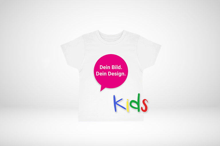 Kinder-Shirts ganz einfach online gestalten und schnell drucken!