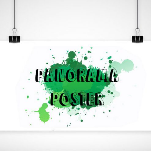 Panorama-Poster online drucken