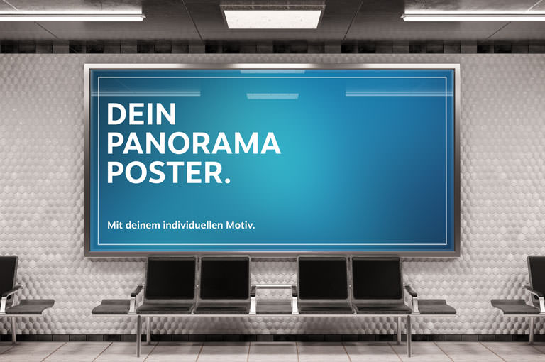 Panorama-Poster online drucken