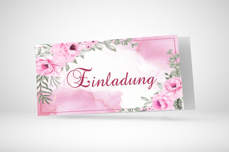 Hochzeitskarten im Din Lang-Format!