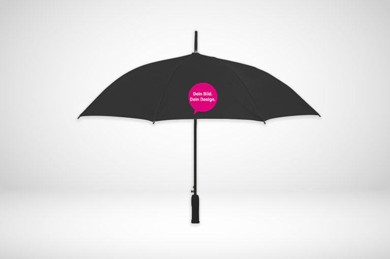 Regenschirme farbig online gestalten und blitzschnell bedrucken!