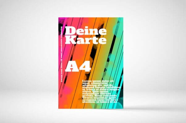 A4 Karten drucken | printonline24.com