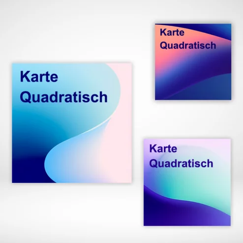 Karten Quadratisch