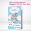 Geburtstagseinladungen Klappkarten A7 drucken lassen und online bestellen.