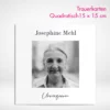 Trauerkarten quadratisch drucken und bestellen bei PrintOnline24.