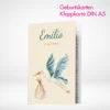 Geburtskarten Klappkarten A5 drucken und bestellen. Individuelle Geburtskarten Klappkarten A5 online gestalten und drucken lassen.