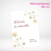 Weihnachtskarten A5 drucken lassen und bestellen. Weihnachtskarten A5 selbst online gestalten und drucken.