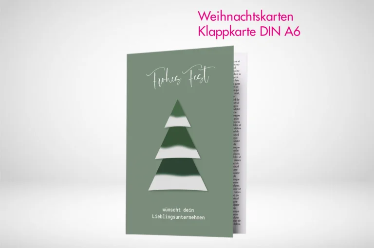 Weihnachtskarten Klappkarten A6 drucken und bestellen. Weihnachtskarten Klappkarten A6 selbst online gestalten und drucken lassen.