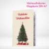 Weihnachtskarten Klappkarten A7 drucken und bestellen. Weihnachtskarten Klappkarten A7 online gestalten und drucken lassen.