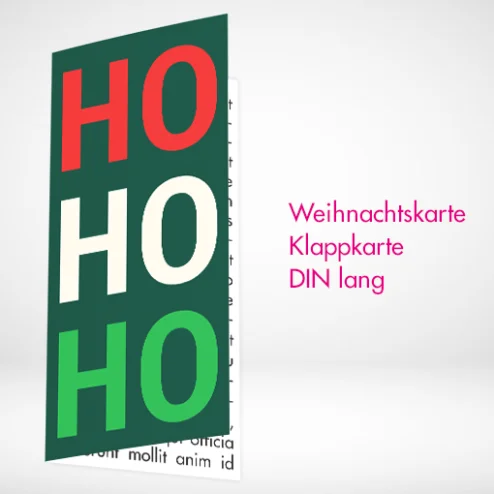 Weihnachtskarten Klappkarten DIN-Lang drucken und bestellen. Weihnachtskarten Klappkarten DIN-Lang selbst online gestalten und drucken lassen.