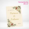 Hochzeitskarten A7 drucken und bestellen. Hochzeitskarten A7 selbst online gestalten und bei PrintOnline24 drucken lassen.
