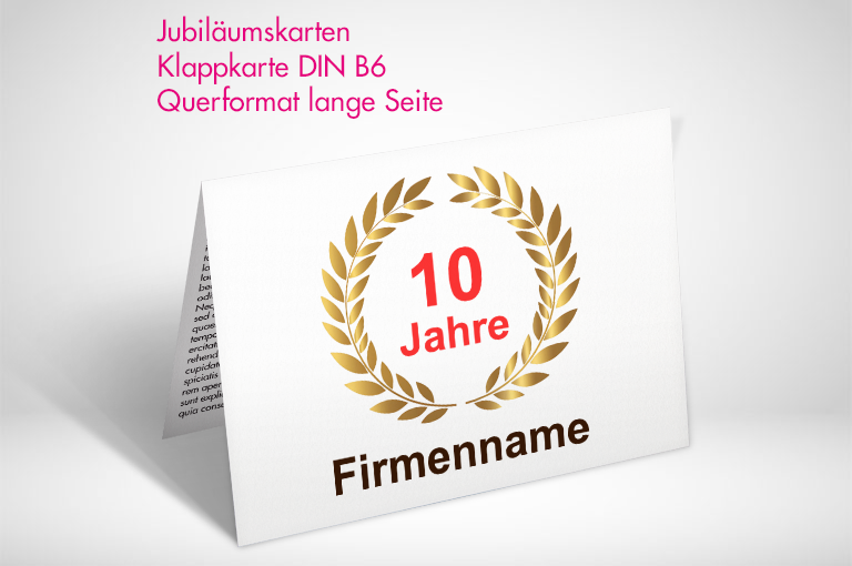 Jubiläumskarte-B6-Klappkarte-online-gestalten-printonline24