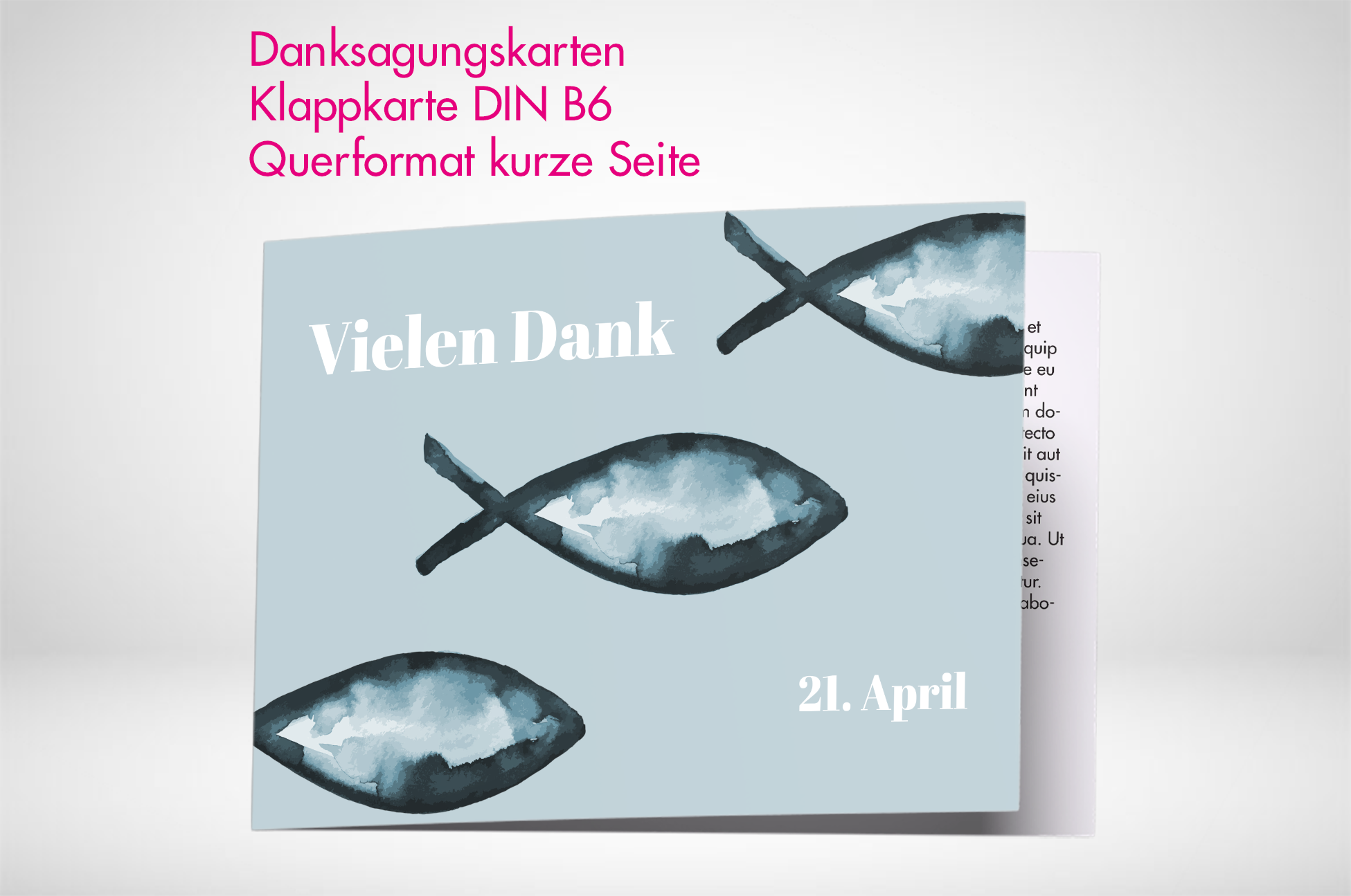 Danksagungskarte-B6-Klappkarte-drucken-lassen-printonline24