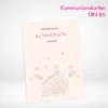 Kommunionskarten B6 drucken und bestellen. Kommunionskarten B6 selbst online gestalten und bei PrintOnline24 drucken lassen.