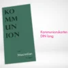 Kommunionskarten DIN Lang drucken und bestellen. Kommunionskarten DIN Lang online gestalten und drucken lassen.