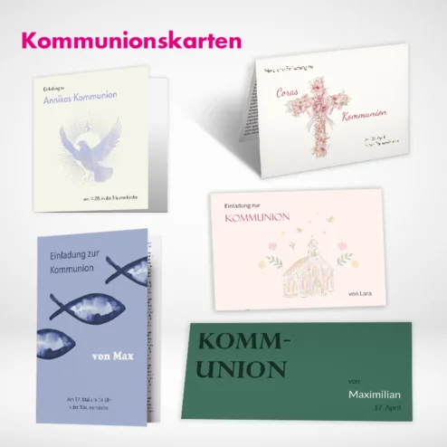 Kommunionskarten