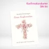 Konfirmationskarten B6 drucken auf verschiedenen Papierstärken. Konfirmationskarten B6 online gestalten und bestellen.