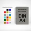 Spiralbindung A4 Schwarz/Weiß Druck bei PrintOnline24 bestellen. Eigene Dateien Schwarz/Weiß drucken und binden lassen.