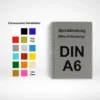 Spiralbindung A6 Schwarz/Weiß Druck (Wire-O-Bindung) drucken und binden. Metallspiralbindung A6 bestellen und binden lassen.