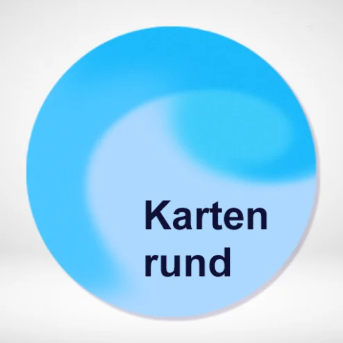 Karten rund drucken und bestellen. Runde Karten einseitig oder beidseitig auf verschiedenen Papierstärken drucken lassen. Runde Karten online gestalten und bei PrintOnline24 bestellen.