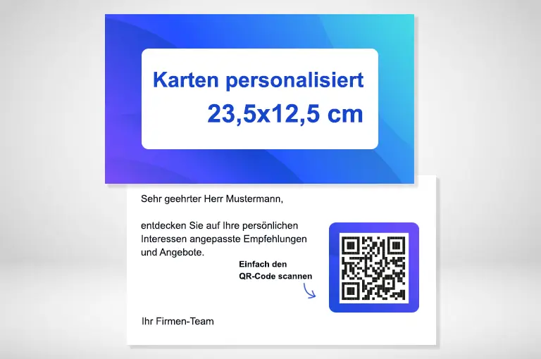 Karten personalisiert 230x125 mm drucken und bestellen bei PrintOnline24. Karten personalisiert 230x125 mm einseitig oder beidseitig drucken lassen. Karten personalisiert 230x125 mm drucken und bestellen bei PrintOnline24. Karten personalisiert 230x125 mm einseitig oder beidseitig drucken lassen.