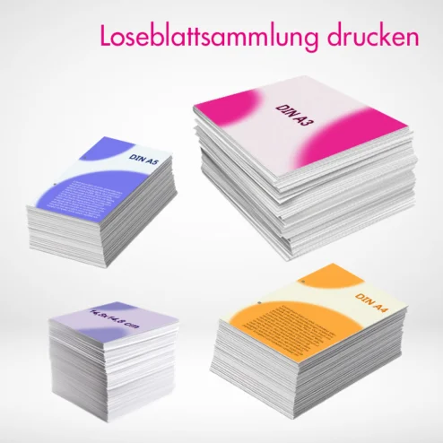 Loseblattsammlung drucken
