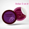 Sticker rund 2 cm Durchmesser drucken und bestellen. Runde Sticker selbst online gestalten und drucken lassen bei PrintOnline24.