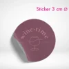 Sticker rund 3 cm drucken und bestellen. Sticker rund 3 cm selbst online gestalten und drucken lassen.