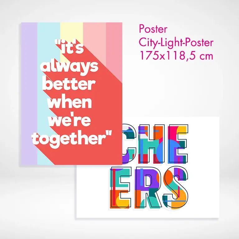 Poster City Light drucken (118,5 x 175 cm) und bestellen auf Fotopapier. Poster City Licht drucken lassen mit eigenem Motiv.